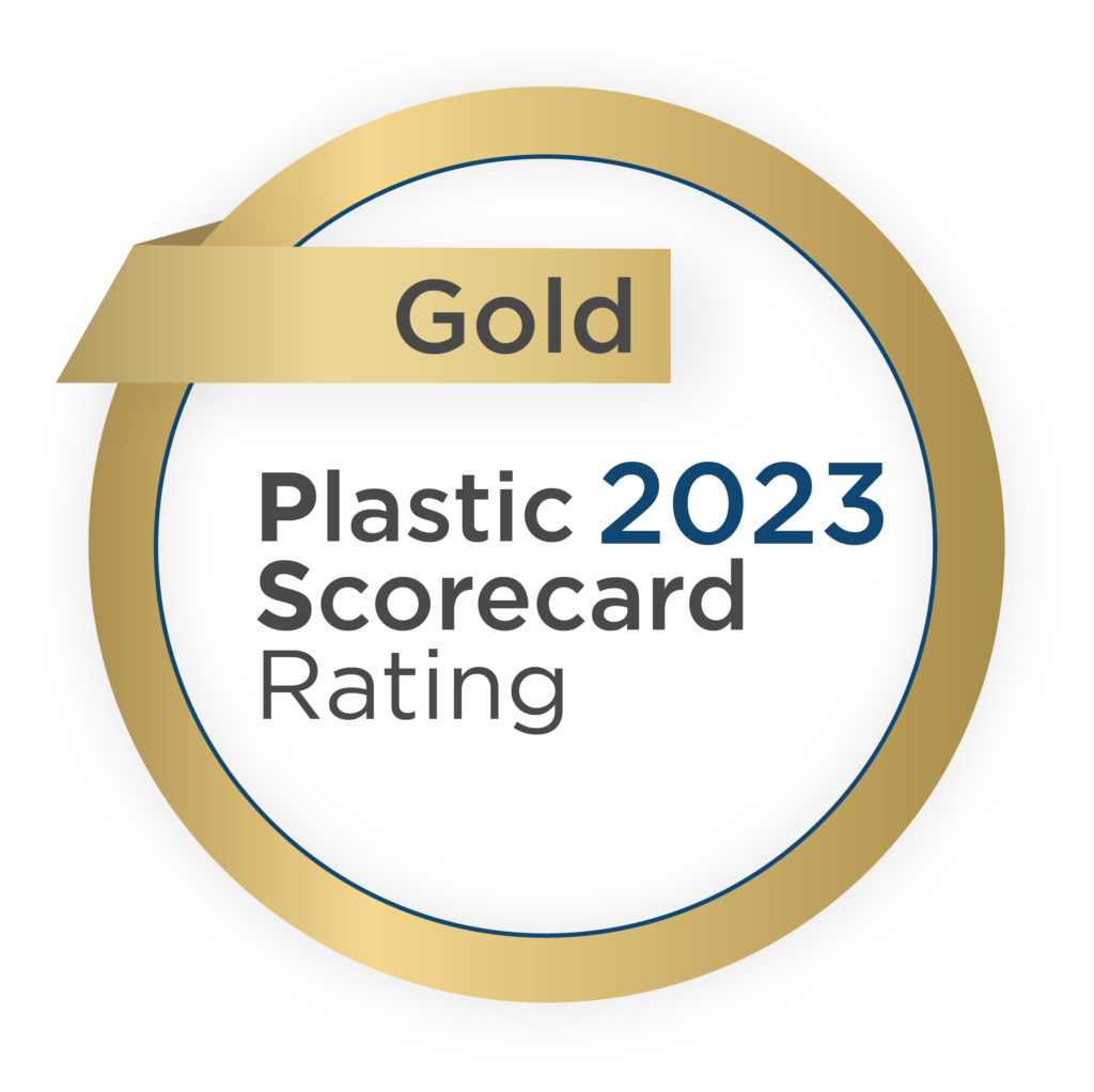 Gold Plastic Scorecard Rating